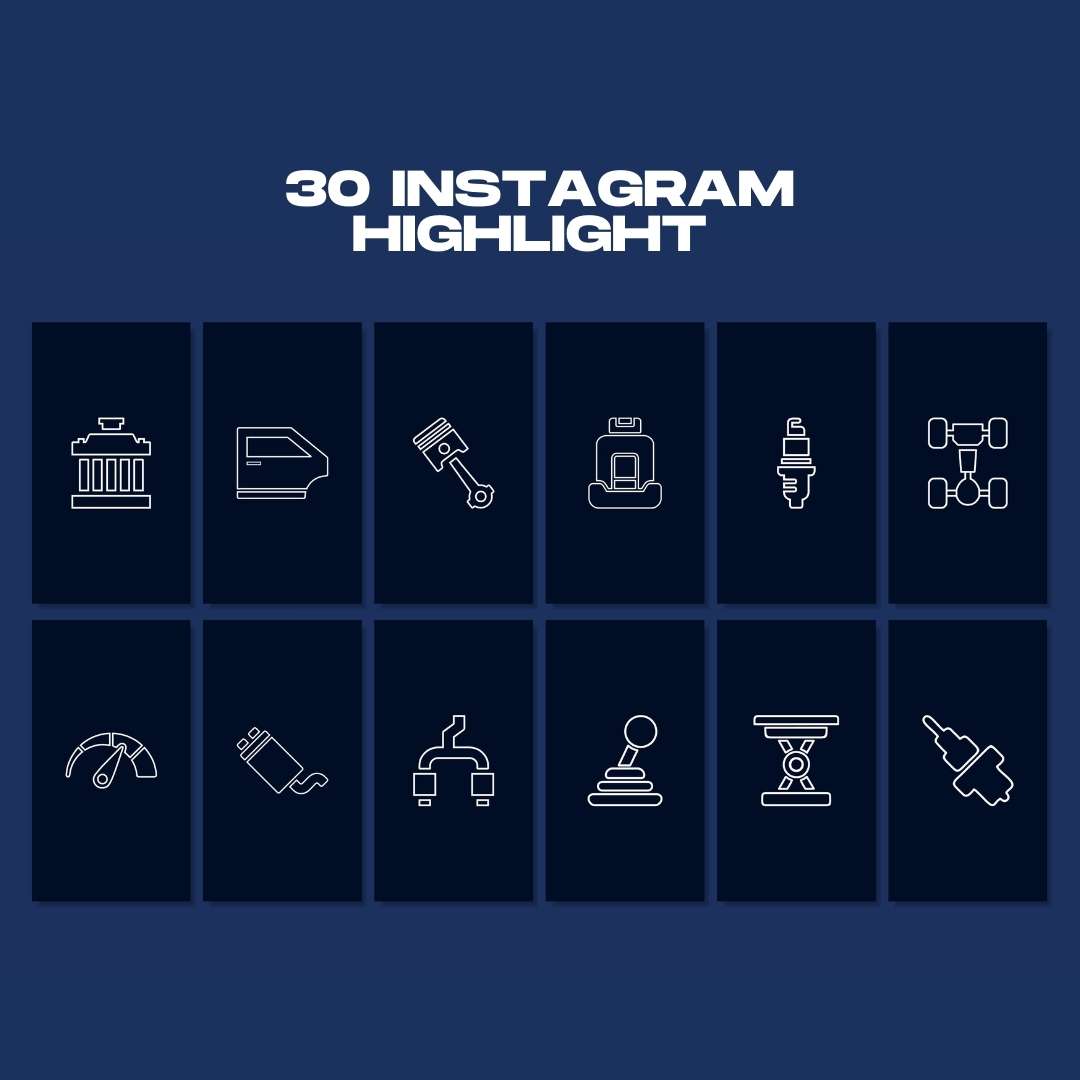 120 Mechanic Instagram Post - Social Media Canva Templates