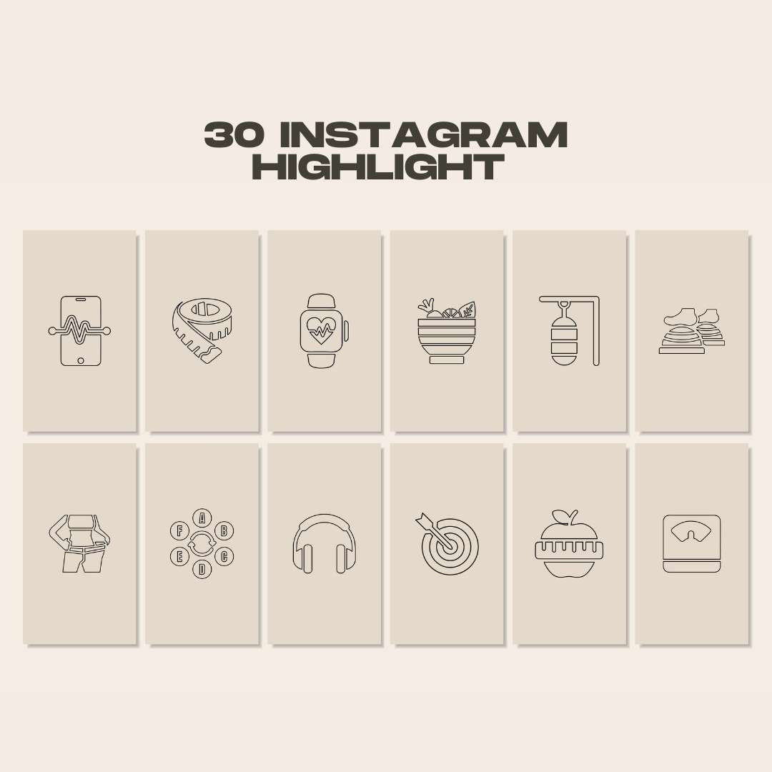 120 Wellness Brown Instagram Post – Social Media Canva Template