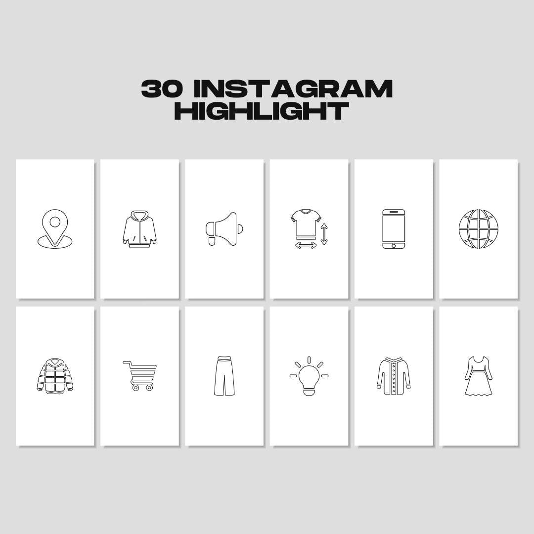 120 Fashion White Instagram Post - Social Media Canva Template