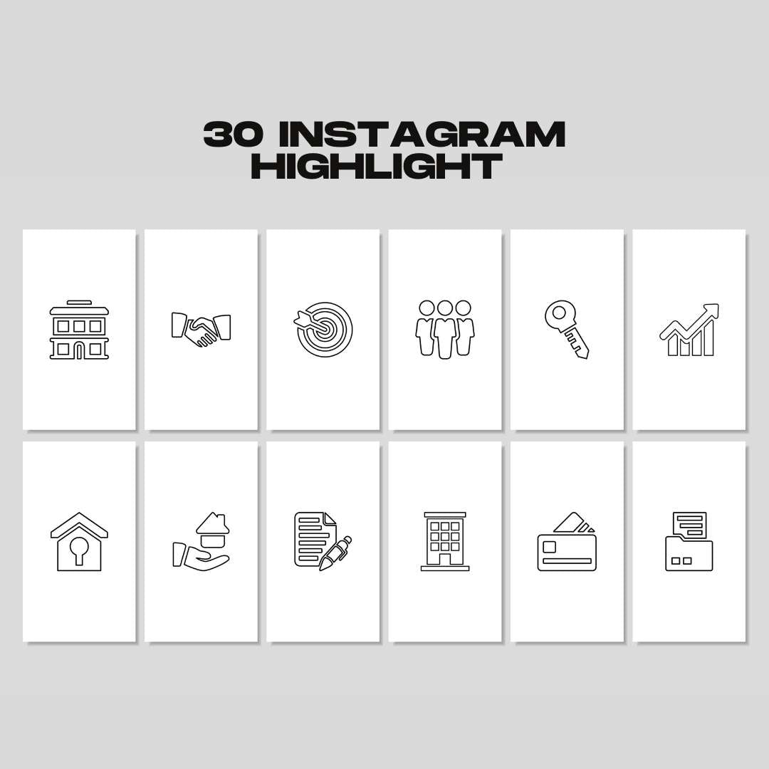 120 Real Estate White Instagram Post – Social Media Canva Template