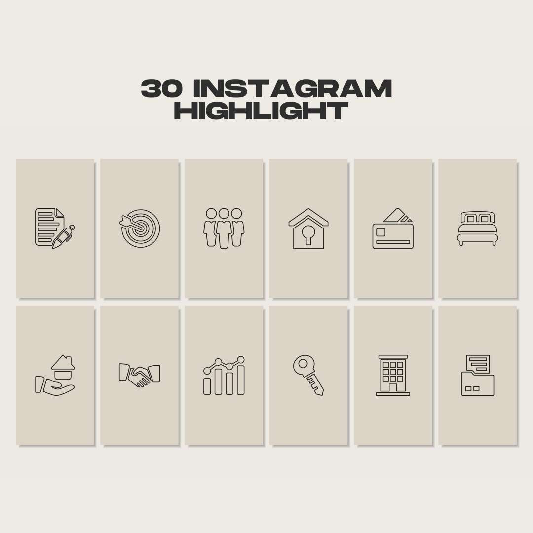 120 Beige Real Estate Instagram Post – Social Media Canva Template