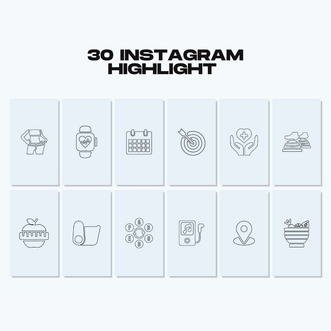 120 Mental Health Blue Instagram Templates – Social Media Canva Template