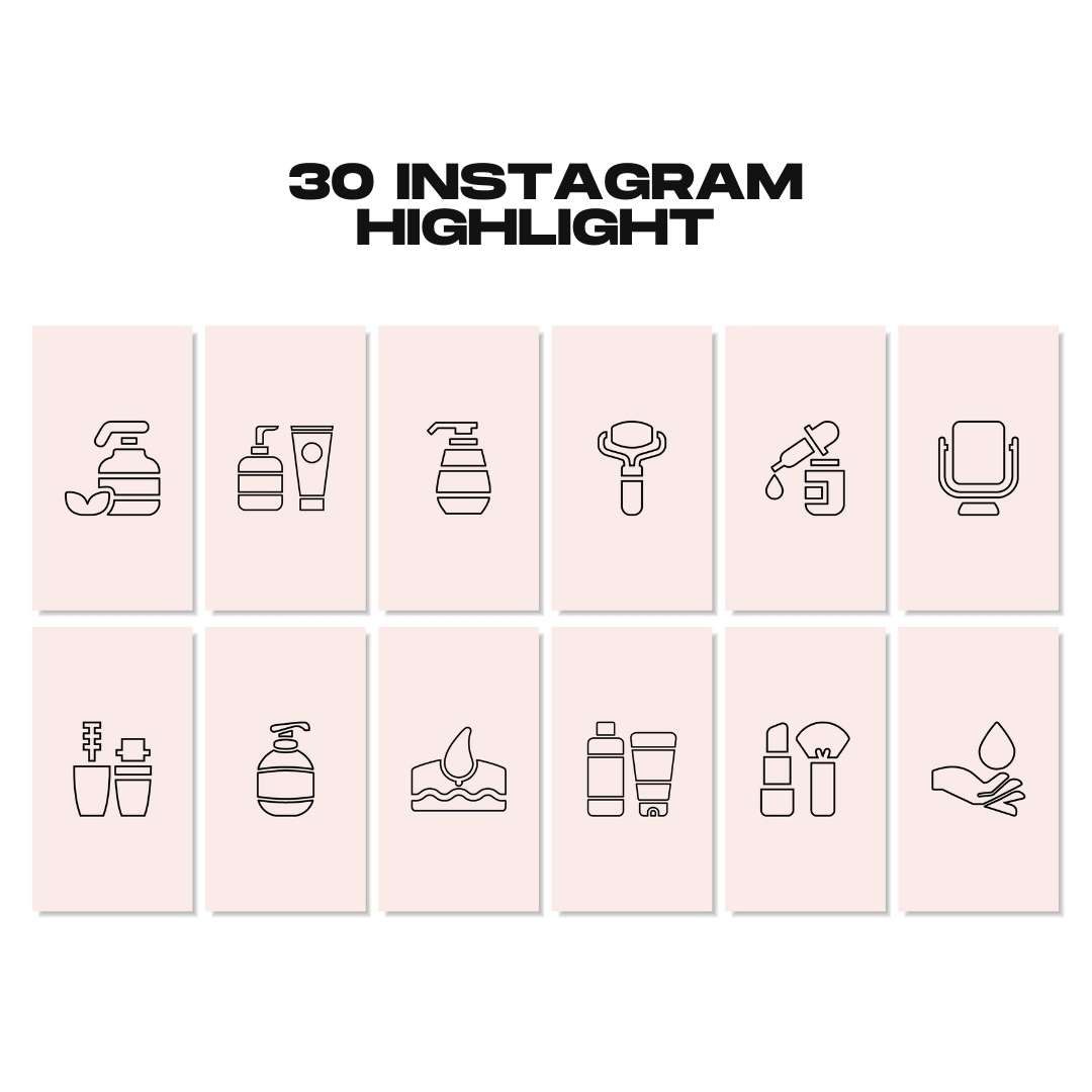 120 Skincare Pink Instagram Post – Social Media Canva Template
